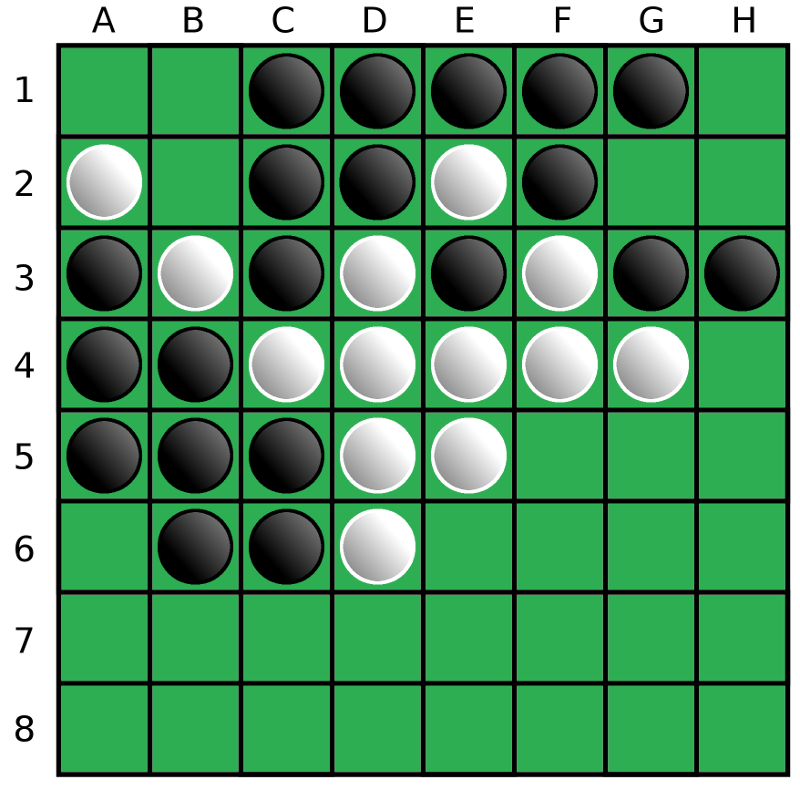 Picture of an Othello Board